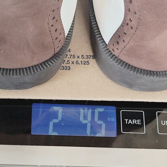 Easy Spirit Golf Shoes Womens Size 8.5 W Brown White Saddle Oxford Leather Upper - Picture 8 of 8